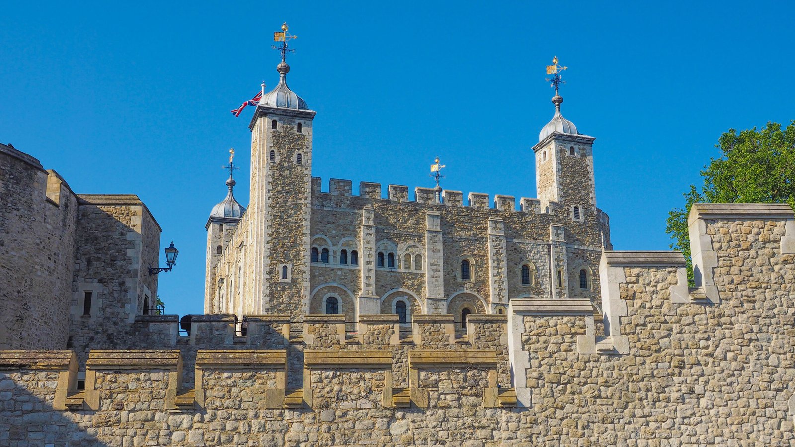 The Tower of London seen from River Thames in London, UK